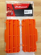  POLISPORT RADIATOR RAD LOUVRES GUARDS FITS KTM SX 250  2007-2016 ORANGE 