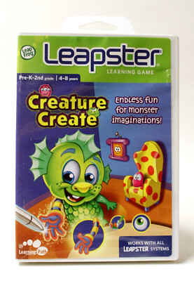 LeapFrog Leapster Learning Game Creature Create