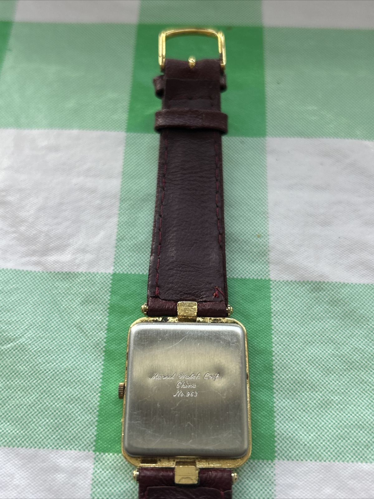 MARCEL RECTANGULAR LADY'S LIQUID QUARTZ ANALOG WA… - image 6