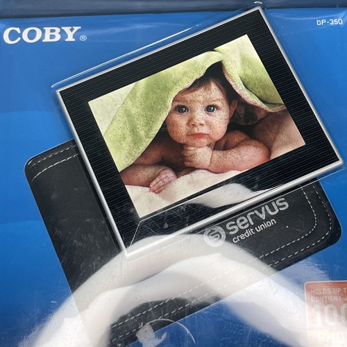 Coby DP-350 3.5” Wallet Digital Picture Frame New Sealed - Picture 7 of 8