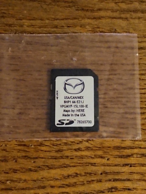 Sd card mazda