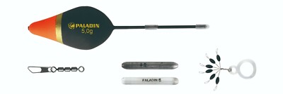 Paladin Forellenposen-Set Olympic 5 mit Blei und Glas Tremarella Forelle