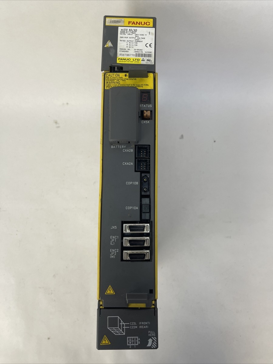 FANUC A06B-6117-H207 SERVO AMPLIFIER INPUT 283-339VDC OUTPUT FANUC A06B-6117-H207 SERVO AMPLIFIER INPUT 283-339VDC OUTPUT