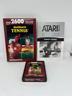 Real Sports Tennis für Atari 2600 in OVP