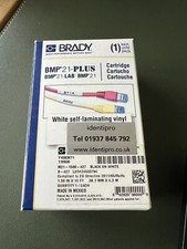 brady bmp 21 plus - Black on white cartridge 