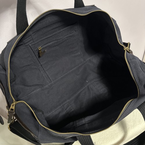 TH Tommy Hilfiger Dark Blue Tote Holdall Bag Weekend Travel Hand Luggage - Picture 13 of 16