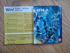 Bionicle 8915 Mahri Toa Matoro 2007 complete with manual