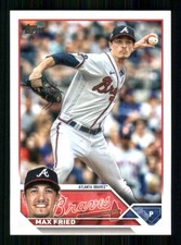 2023 Topps #290 Max Fried Atlanta Braves 66879