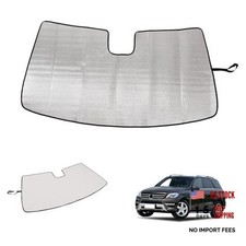Windshield Sun Shade Compatible with For Mercedes-Benz ML-Class 2012-2015