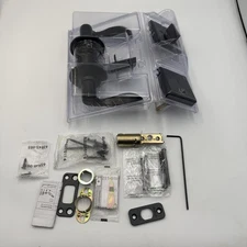 Kwikset 991 Halifax Keyed Entry Lever and Single Cylinder Deadbolt Combo Pack