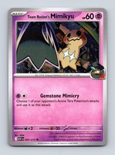 Pokemon Team Rocket's Mimikyu 097/217 Ascended Heroes Uncommon LP
