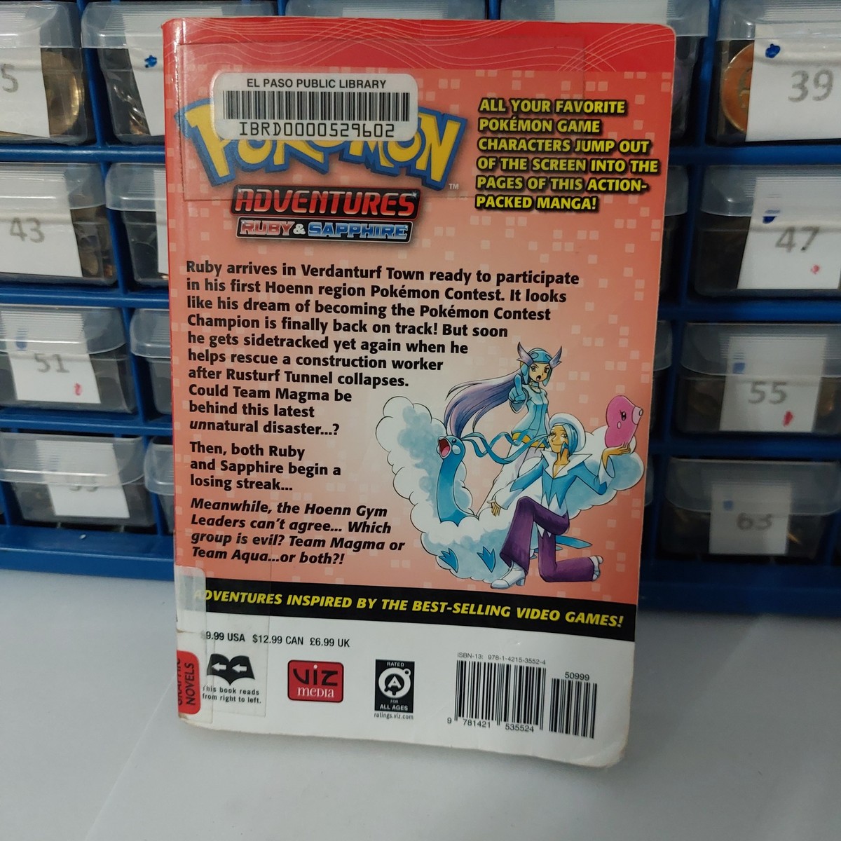 THE POKEMON WEEKLY WINTER1・2 冬 ソーナンス マネネ Pokemon Adventures Ruby Sapphire Vol 18 Manga Hidenori Kusaka Viz