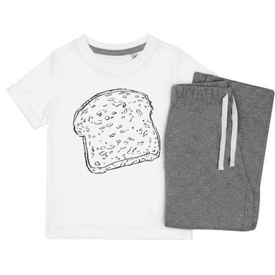 Kinder Nachtwäsche-/Pyjama-Set ''Slice Of Bread'' (KP010149)