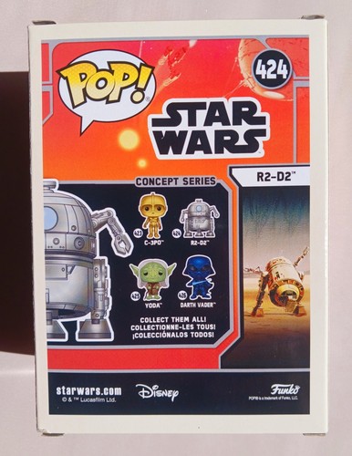 Funko Pop! Star Wars Concept Series: R2-D2 #424 - Picture 3 of 6