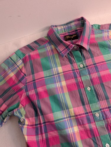 Wrangler Womens Shirt Size 16 XL Western Outdoor Cowgirl Button Up See Pics - Foto 3 di 9