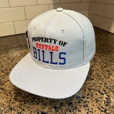 Vtg 90s Buffalo Bills New Era Pro Model Hat Wool Snapback Made in USA Deadstock