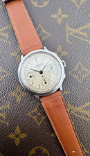 Eberhard Pre-Extra-Fort Chronographe Acier Staybrite Calibre 16000 Tri-Compax