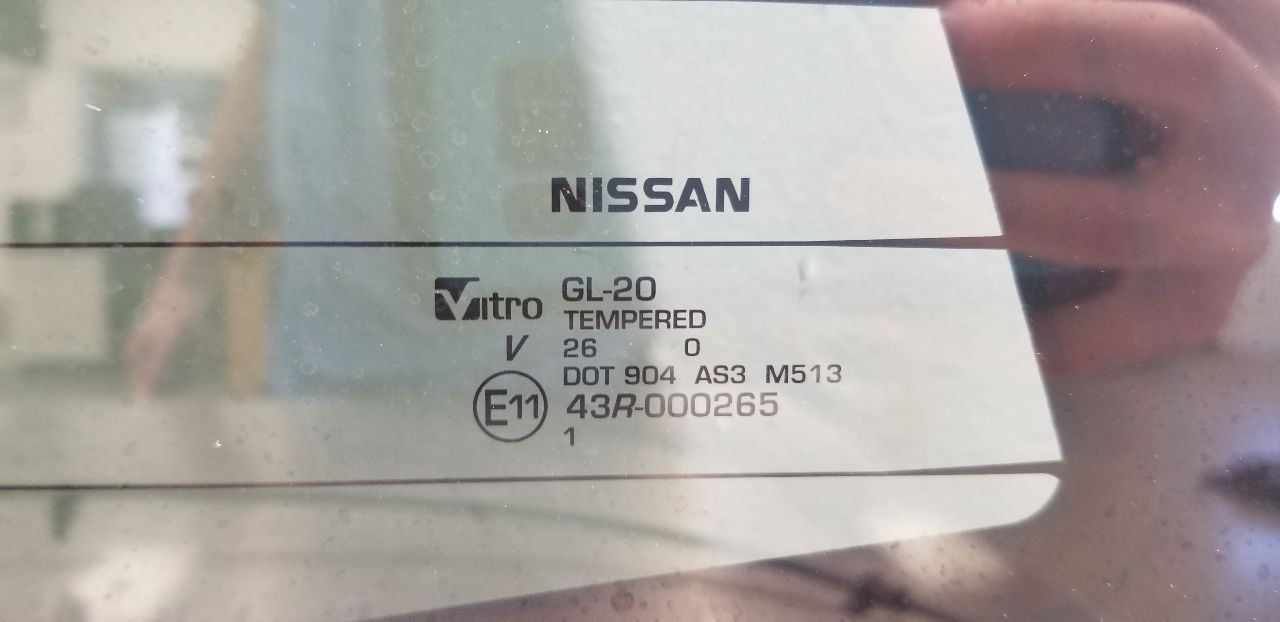 20 NISSAN TITAN POWER SLIDING REAR BACK GLASS WINDOW