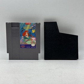 Disneys The Little Mermaid NES Nintendo W/ Sleeve - Cleaned Tested Authentic