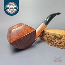 Pipa Baldo Baldi Magnum Smooth Diamond Bulldog Estate Briar, non fumata