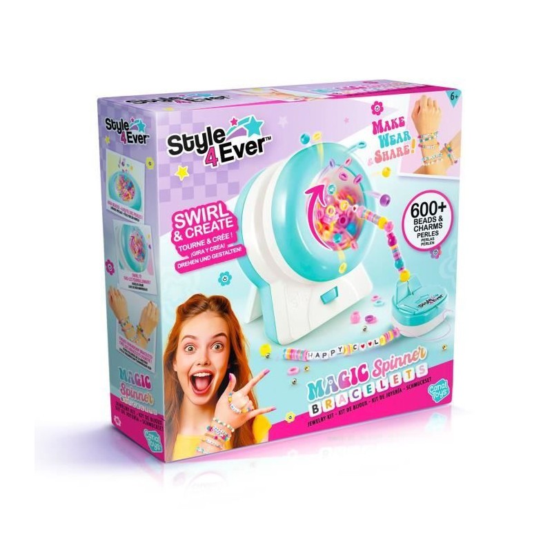 Machine magique à bracelets d'amitiés avec système de tressage automatique Canal Toys OFG 332