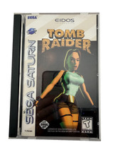 Tomb Raider Sega Saturn CIB Complete Manual Registration Card Tested Works EXC+