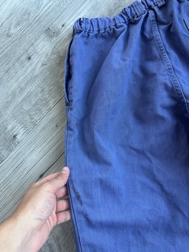 Pantalone da lavoro uomo cotone blu da lavoro francese vintage taglia:50 - Foto 9 di 11