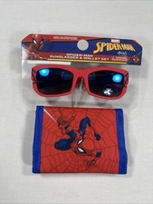 Marvel Spidey Spider-Man 2-piece Sunglasses And Wallet Set 100 UV Protection