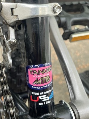 GT TEQUESTA old mtb フレーム TANGE クロモリ 26 GT Tequesta Mountain Bike 21-Speed Chromoly Frame 26 in Wheels