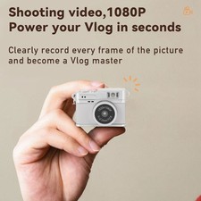 Pocket Camera 0.96in Color Display Keychain Camera 6 Filters For School Travel