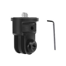 1/4" Screw Tripod Mount Aluminum Adapter 360 Swivel Disc Reinforced for Gopro b