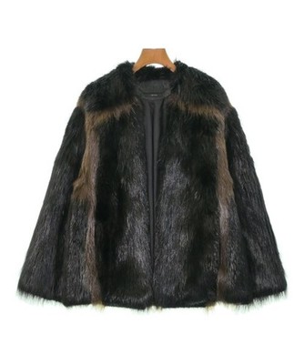 TOM FORD Blouson Jackets BlackxBrown 36(Approx. XS) 2200578969015