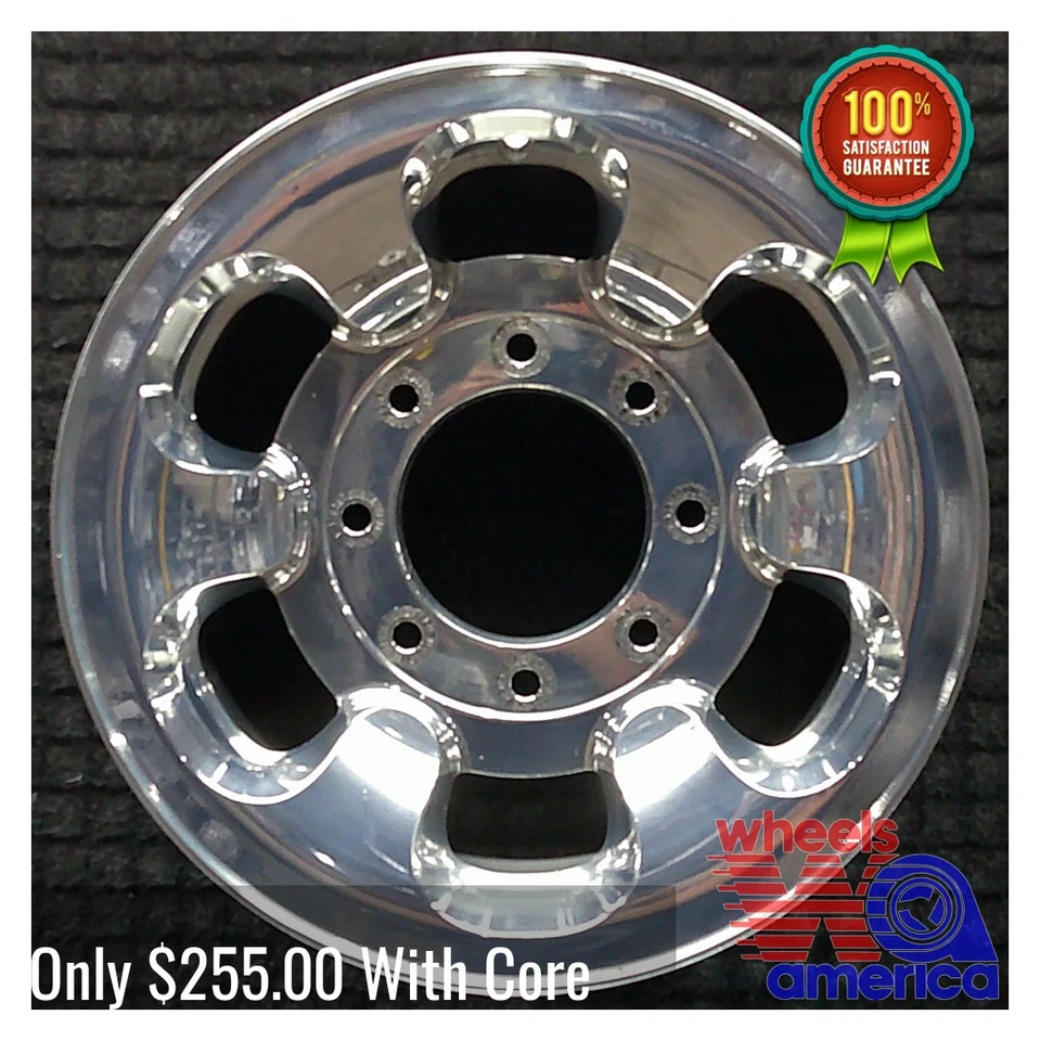 Llanta Ford Excursion F-250 Super Duty F-350 16 1999-2005 pulida OE 3407 Foto 2 de 4