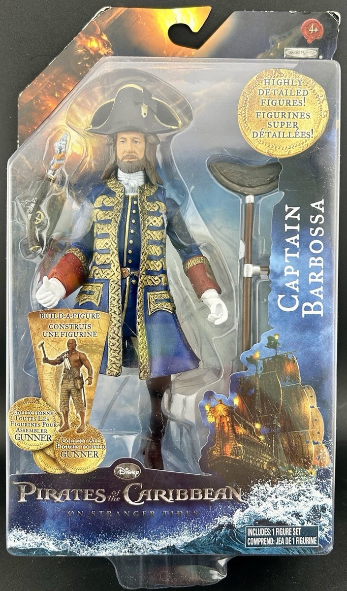 Pirates of the Caribbean Barbossa フィギュア Pirates Of The Caribbean Captain Barbossa Action Figure Jakks