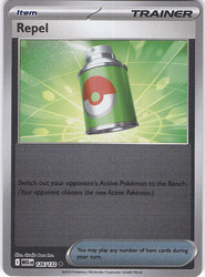Repel 126/132 Mega Evolution Reverse Holo Uncommon Trainer