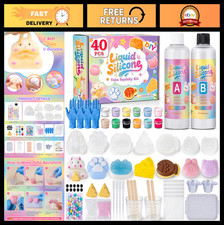 DIY Squishy Making Kit - 18oz Silicone Molds, Create Fun Taba Squishies
