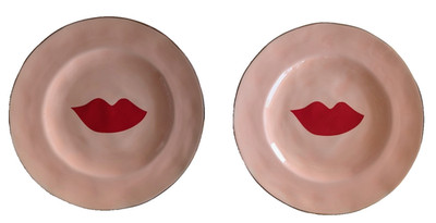 Clare V. x Anthropologie Maisonette Dessert Plate Set of 2 Rare Collectible Gift