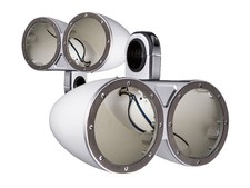 Kicker 12KMTEDW Dual 6.5" KM Series Empty Marine Tower-Speaker Enclosure Pair