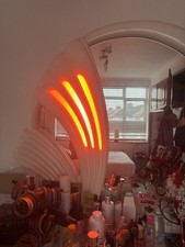 White Dressing Table with LED Lights