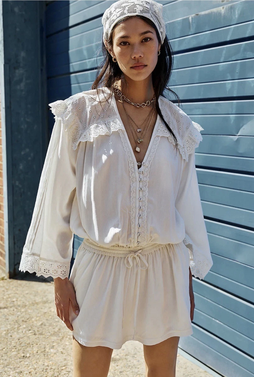 ワンピース herlipto Lace-Trimmed Romper 25+ Free People Lace Romper Jumpsuits & Rompers for Women for sale