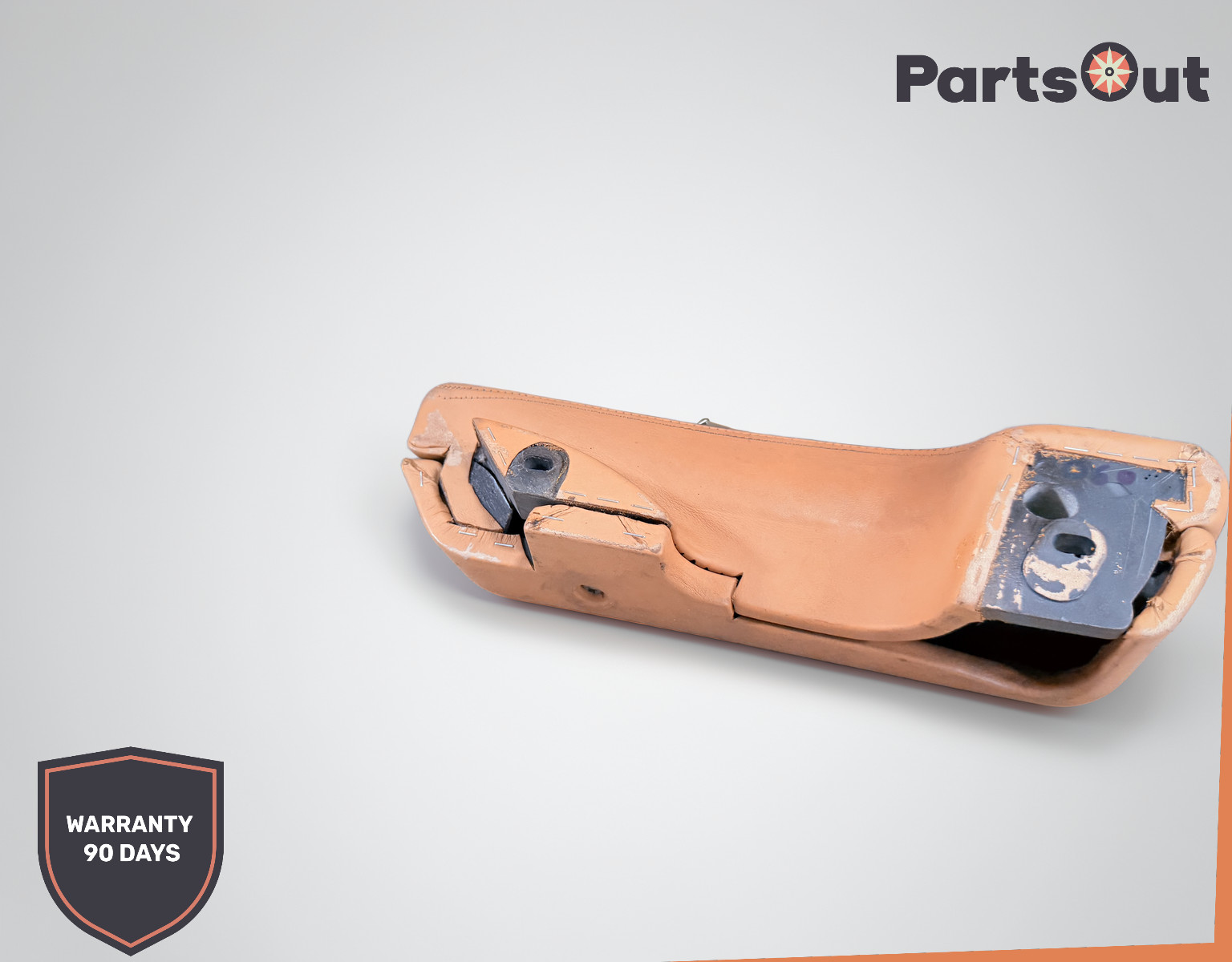 Rolls-Royce Silver Spur 1990 Rear Right Door armrest Tan