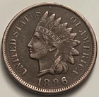 1896 Indian Head Cent — Nice Detail JC1551