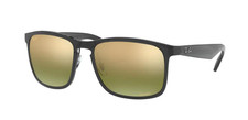 Ray-Ban Chromance Polished Grey, Green-Gold Mirror Polarized RB4264 876/6O 58