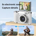 4K Digital Camera 48MP 180 Degree Flip Screen 8X Zoom For Vlogging Camera