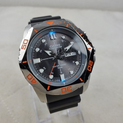 CASIO ILLUMINATOR MTD-1080 JAPAN MOV'T 24-HOUR DAY/DATE MEN'S WATCH 