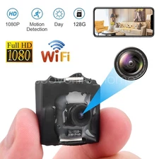 1080P HD Mini Wifi Security Camera Built-in Battery In/Outdoor DVR Recorder Cam