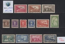WC1_29475. MONACO. Nice lot of 1932-1937 stamps. Used & MH