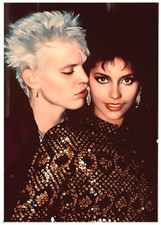BILLY IDOL & VANITY * Fun Novelty * MUSIC ARTIST * Art Card * ATC ACEO