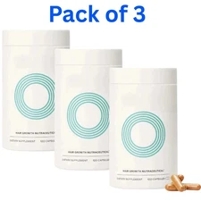 Pack of 3 Women's Balance Hair Growth Supplements, Ages 45 and Up Free Shipping