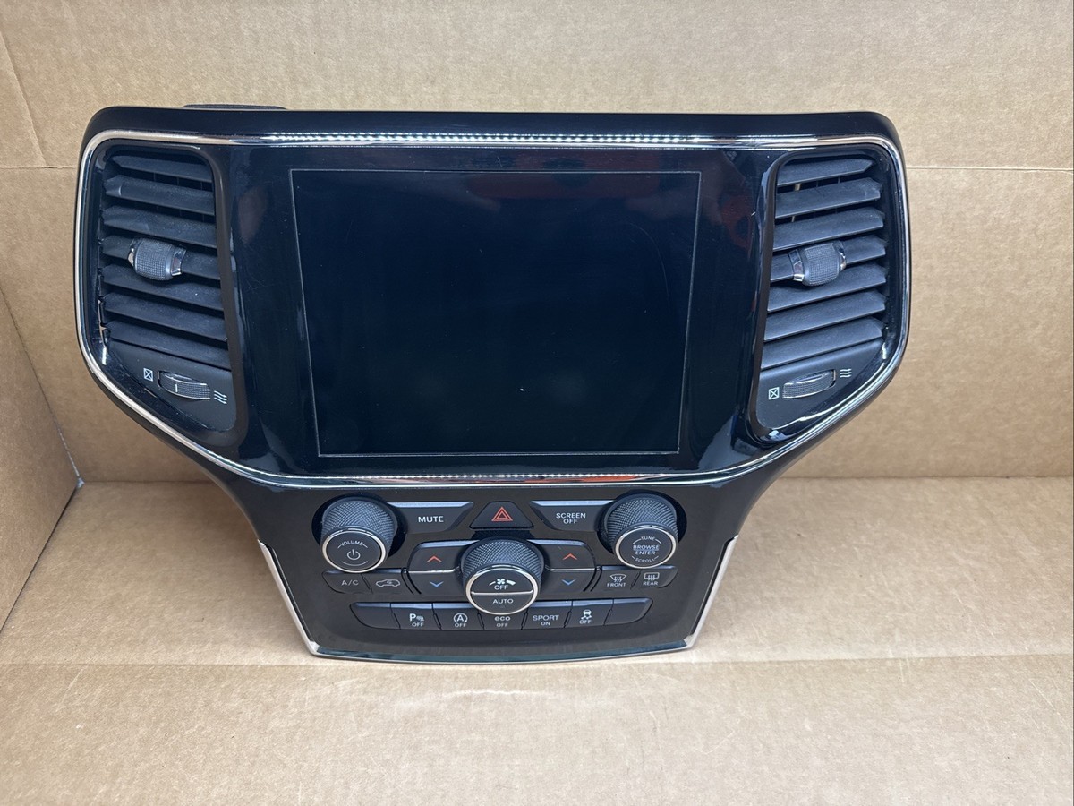 boo-co ページ　SCO-133/CW 2019-2022 Jeep Grand Cherokee Temperature Control Unit Radio Bezel